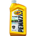 Pennzoil Platinum Synthetic SAE 0W-16 Motor Oil - Quart