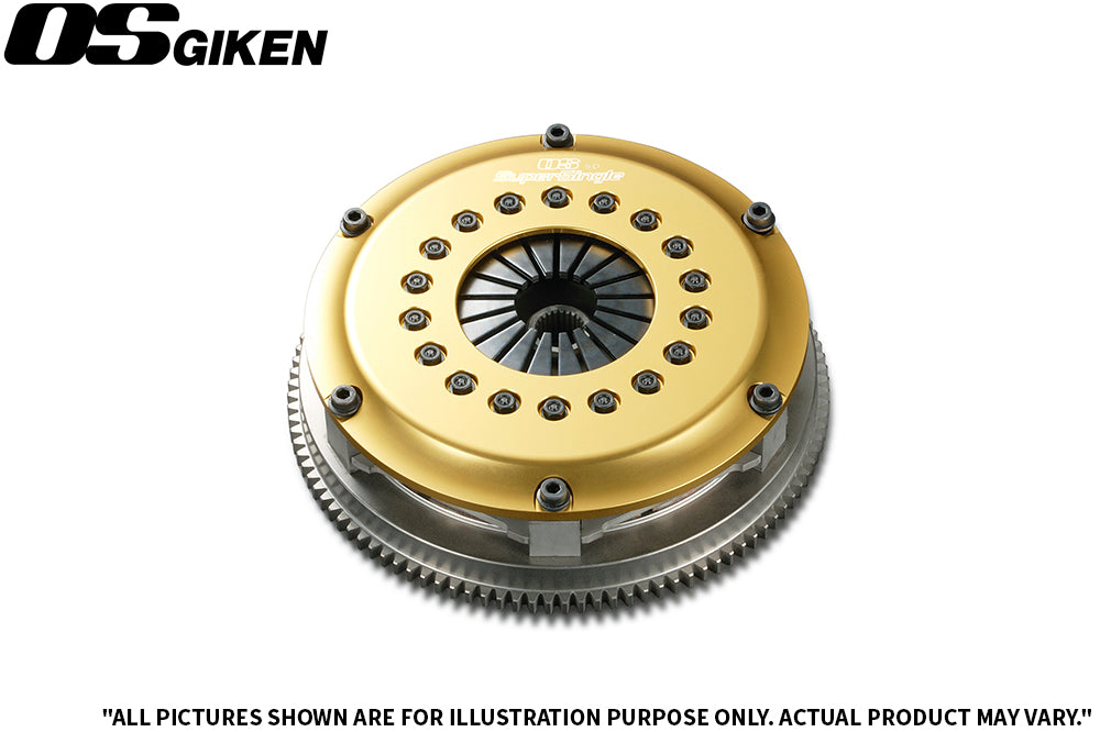 [SP Single Aluminum] - SuperSingle Clutch Clutch for Mazda FD3S RX-7 AL Cover