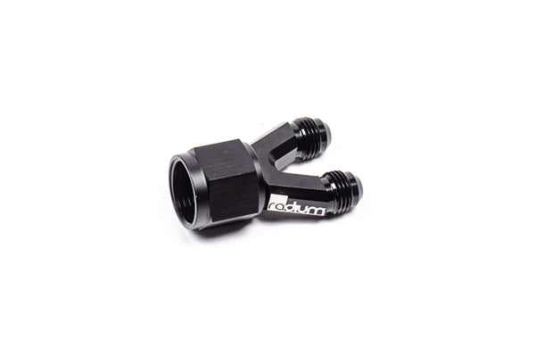 [14-0186] Y-Adapter, 6AN Male, 6AN Male, 10AN Female